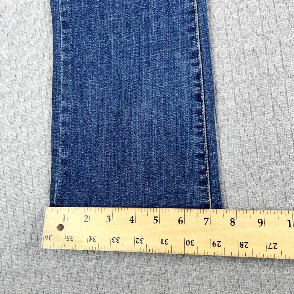 Levi's 725 High Rise Bootcut Jeans Women 26/23x31 Blue Denim Stretch Slim Fit - Picture 7 of 12